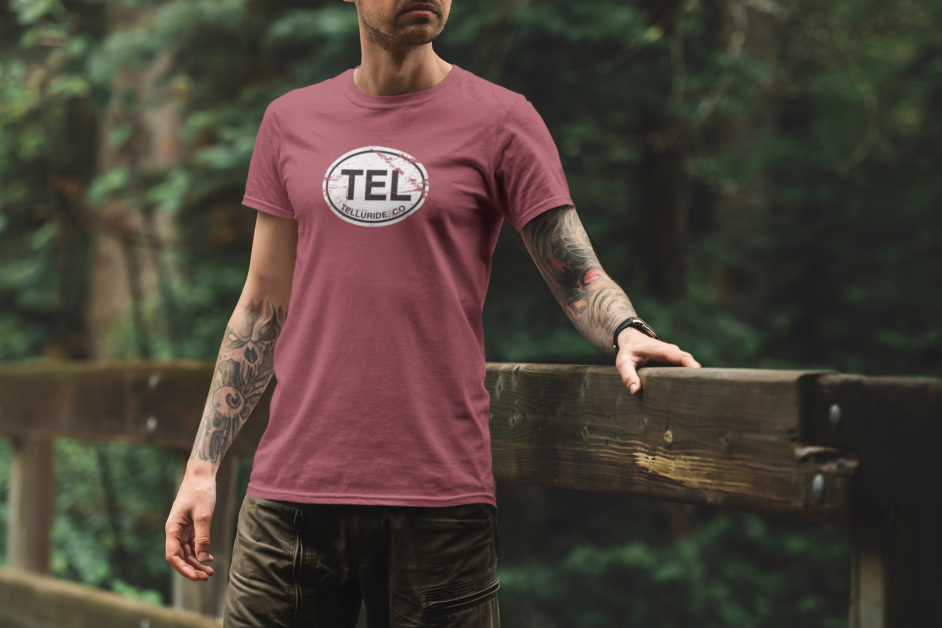 Telluride, CO Men's Classic T-Shirt Souvenir Gift - My Destination Location