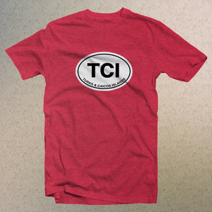 Turks & Caicos Classic Comfort Colors Souvenir T-Shirts - My Destination Location