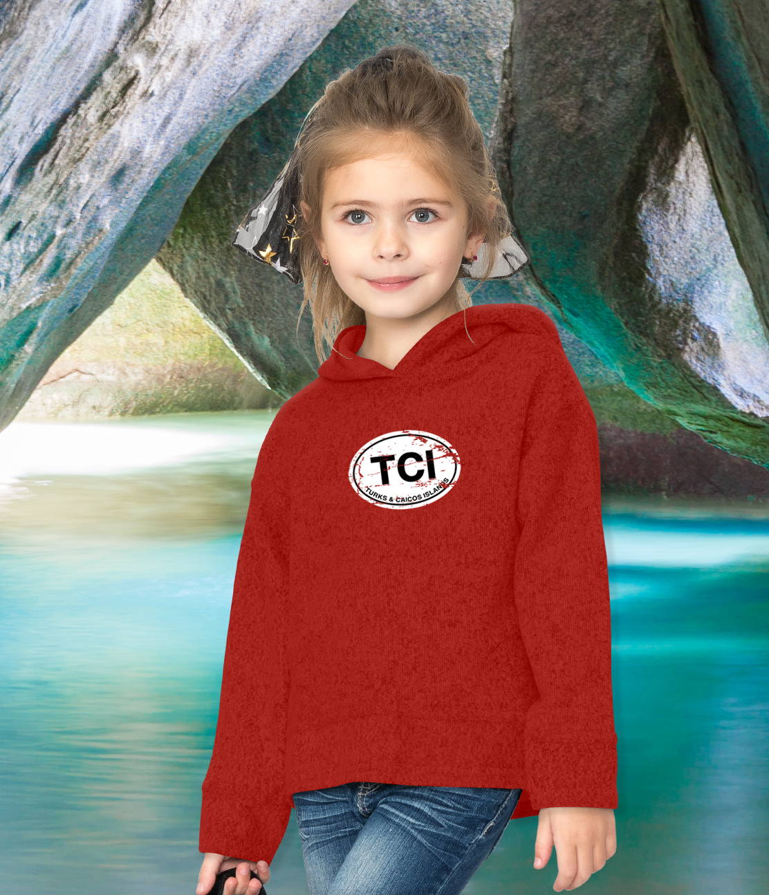 Turks & Caicos Classic Youth Hoodie - My Destination Location