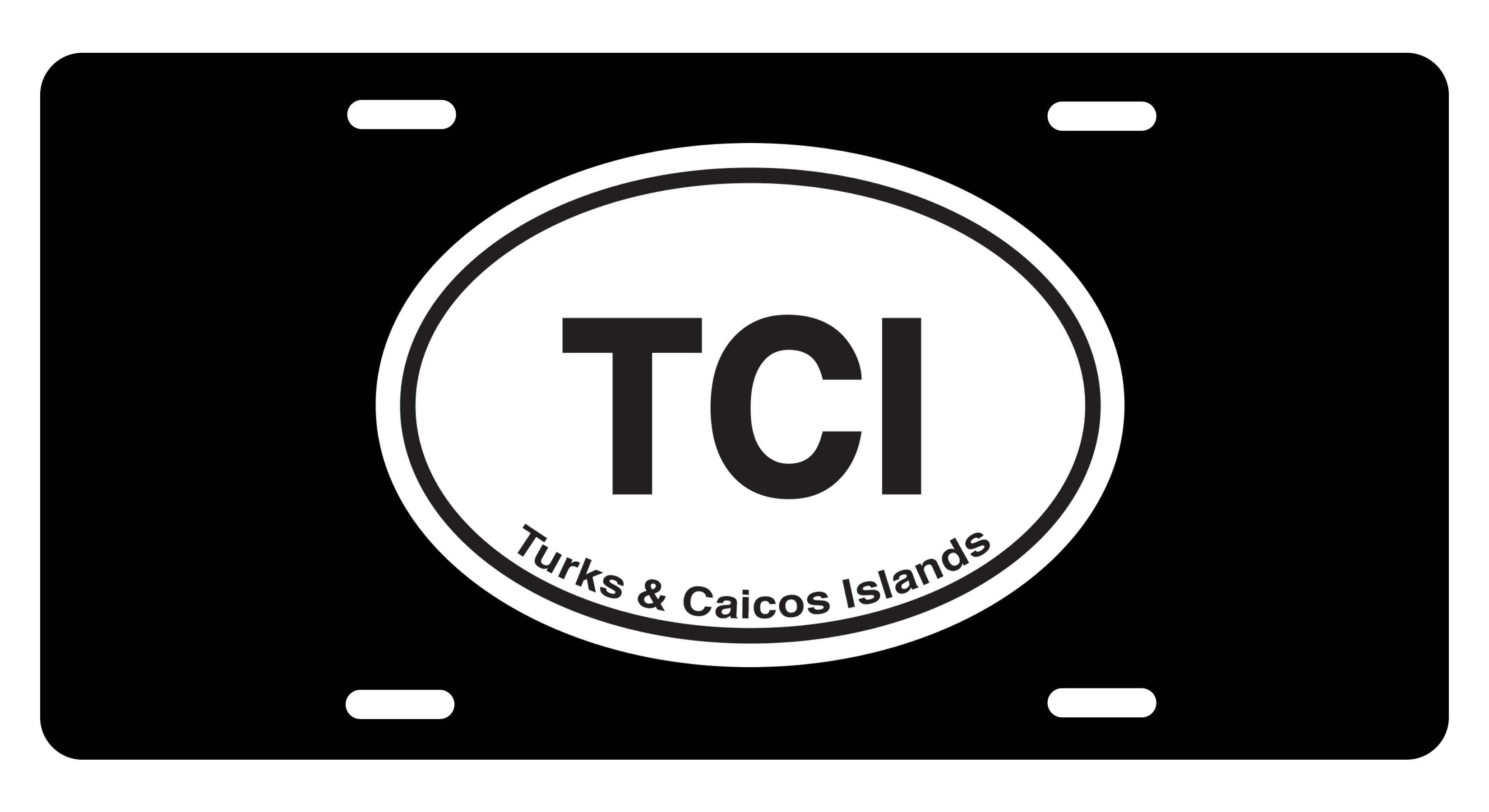 Turks & Caicos License Plates - My Destination Location