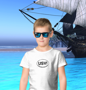 USVI Classic Youth T-Shirt - My Destination Location
