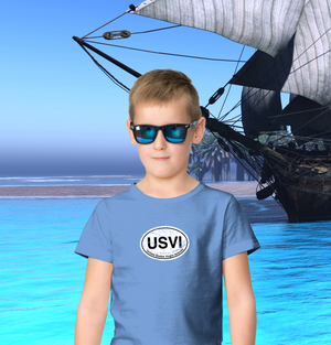 USVI Classic Youth T-Shirt - My Destination Location