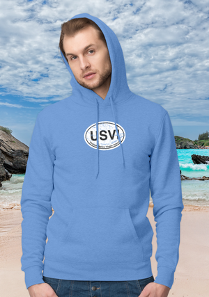 USVI Unisex Classic Adult Hoodie - My Destination Location