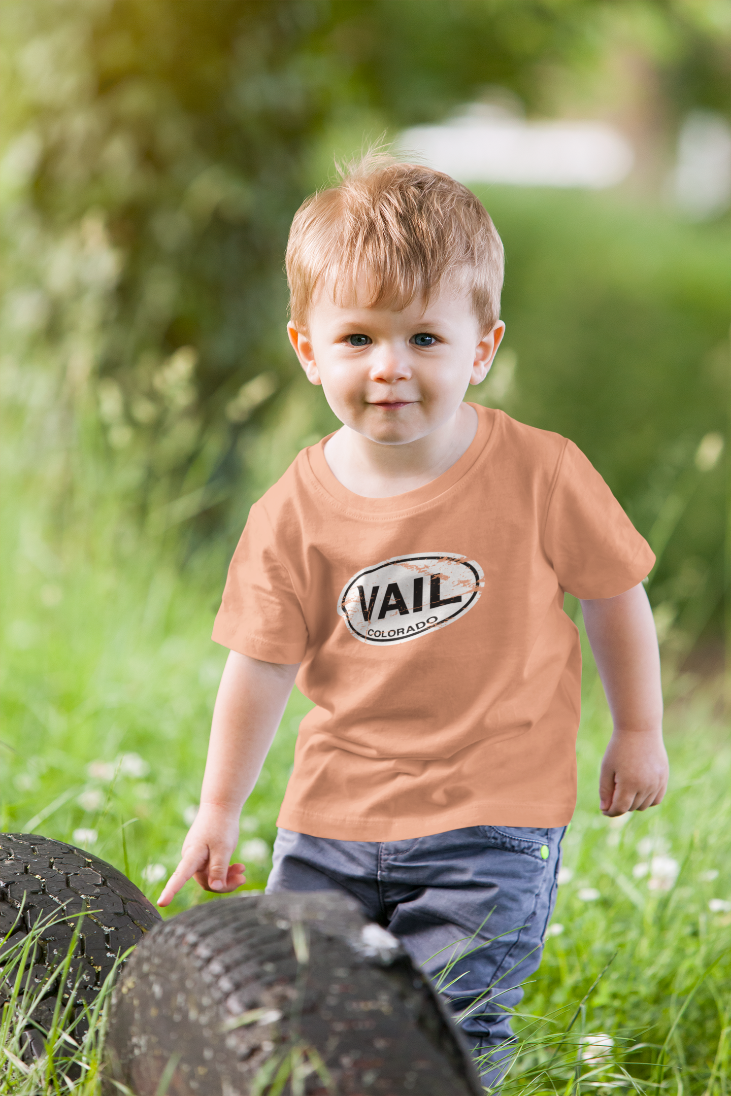 Vail, CO Classic Youth T-Shirt Gift Souvenir - My Destination Location