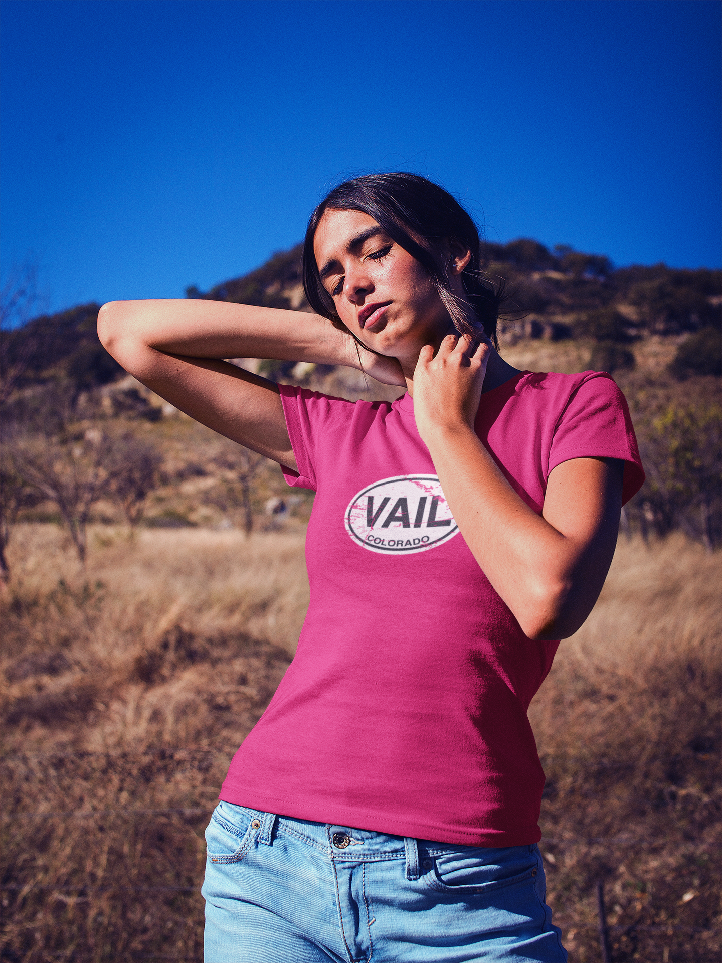 Vail, CO Women's Classic T-Shirt Souvenirs - My Destination Location