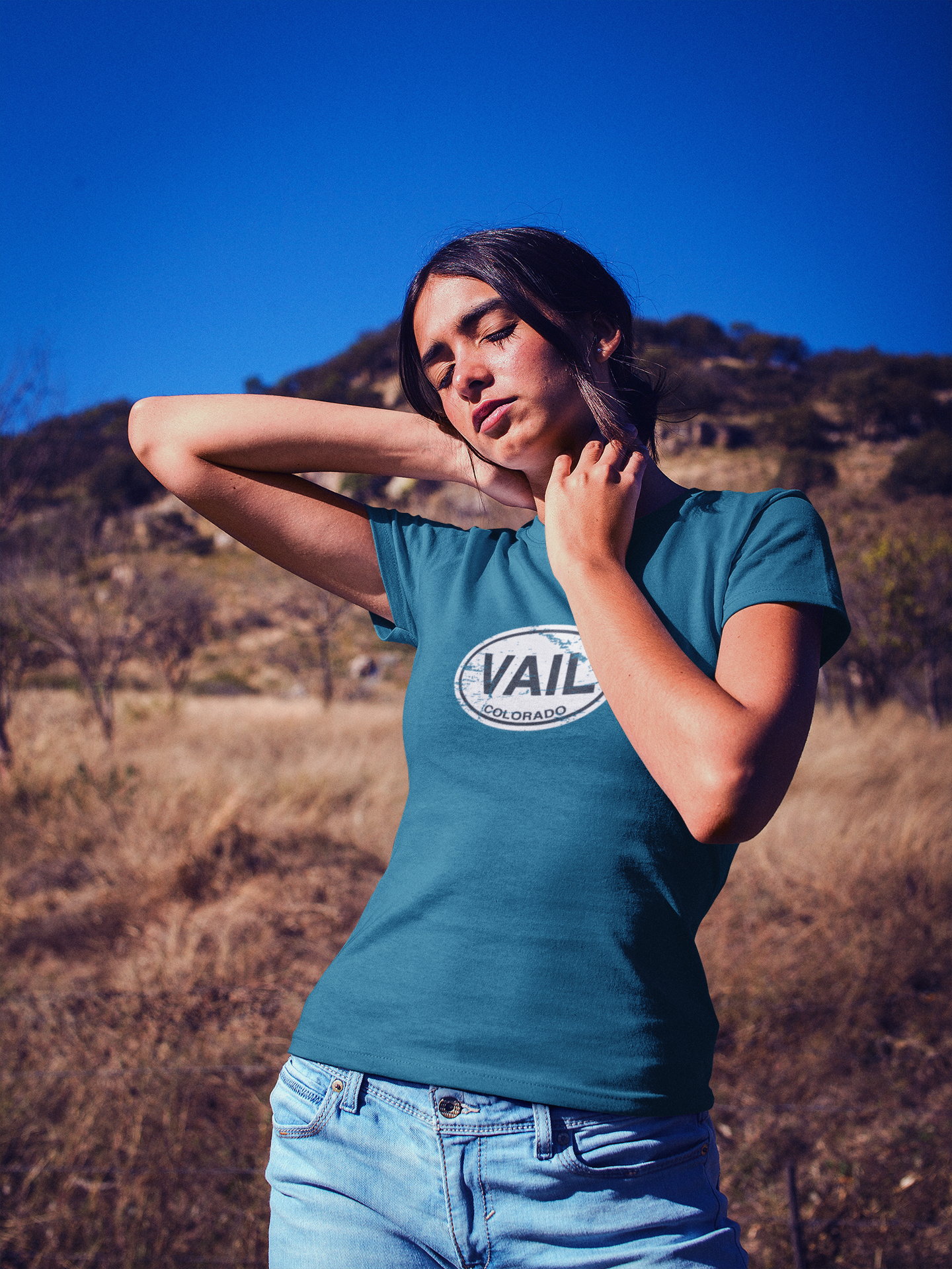 Vail, CO Women's Classic T-Shirt Souvenirs - My Destination Location